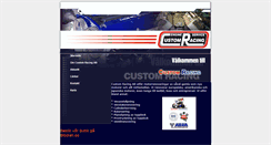 Desktop Screenshot of customracing.se